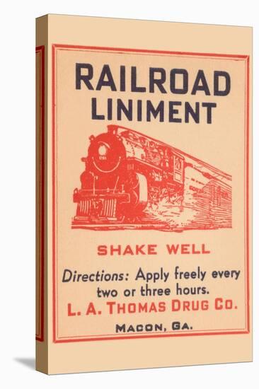 Railroad Liniment-null-Stretched Canvas