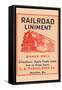 Railroad Liniment-null-Framed Stretched Canvas