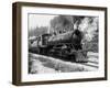 Railroad Locomotive 1443, Circa 1909-Asahel Curtis-Framed Giclee Print