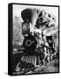 Railroad: Locomotive-null-Framed Stretched Canvas