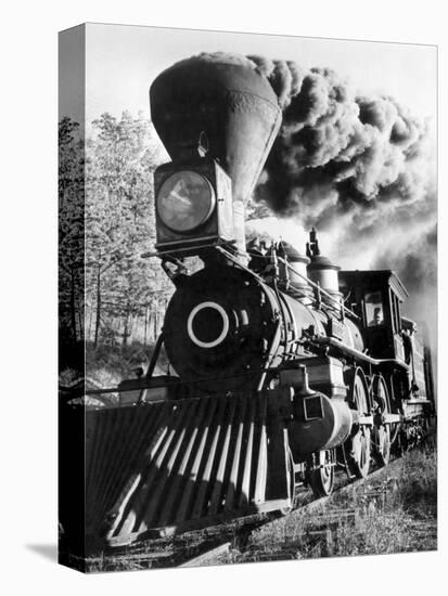 Railroad: Locomotive-null-Stretched Canvas