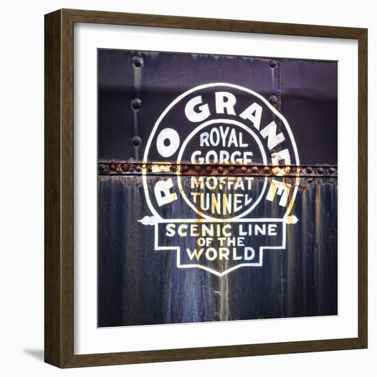 Railroad Logo I-Kathy Mahan-Framed Photographic Print