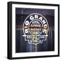 Railroad Logo I-Kathy Mahan-Framed Photographic Print