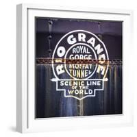 Railroad Logo I-Kathy Mahan-Framed Photographic Print