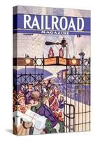 Railroad Magazine: Christmas, 1945-null-Stretched Canvas
