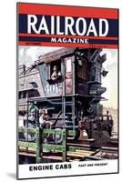 Railroad Magazine: Engine Cabs, 1943-null-Mounted Art Print