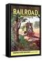 Railroad Magazine: Inspection Engines, 1945-null-Framed Stretched Canvas