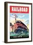 Railroad Magazine: Michigan's Lumber Pikes, 1953-null-Framed Art Print