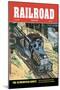 Railroad Magazine: The Clinchfield Route, 1953-null-Mounted Art Print