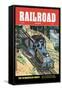 Railroad Magazine: The Clinchfield Route, 1953-null-Framed Stretched Canvas