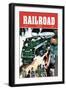 Railroad Magazine: The Limited, 1952-null-Framed Art Print