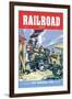 Railroad Magazine: Top Banana Line, 1952-null-Framed Art Print