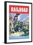 Railroad Magazine: Top Banana Line, 1952-null-Framed Art Print