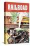 Railroad Magazine: Traveling, 1950-null-Stretched Canvas