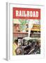 Railroad Magazine: Traveling, 1950-null-Framed Art Print