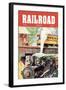 Railroad Magazine: Traveling, 1950-null-Framed Art Print