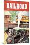 Railroad Magazine: Traveling, 1950-null-Mounted Art Print