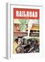 Railroad Magazine: Traveling, 1950-null-Framed Art Print