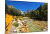 Railroad on the Animas River, San Juan National Forest, Colorado, USA-Russ Bishop-Mounted Premium Photographic Print