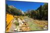 Railroad on the Animas River, San Juan National Forest, Colorado, USA-Russ Bishop-Mounted Photographic Print