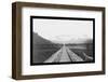 Railroad on the Kenai Penisula-Gordon-Framed Photo