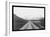 Railroad on the Kenai Penisula-Gordon-Framed Photo