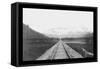 Railroad on the Kenai Penisula-Gordon-Framed Stretched Canvas