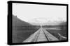 Railroad on the Kenai Penisula-Gordon-Stretched Canvas