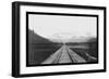 Railroad on the Kenai Penisula-Gordon-Framed Art Print