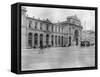 Railroad Station in Zurich-null-Framed Stretched Canvas