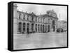 Railroad Station in Zurich-null-Framed Stretched Canvas