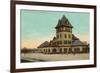 Railroad Station, Manchester, New Hampshire-null-Framed Art Print