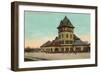 Railroad Station, Manchester, New Hampshire-null-Framed Art Print