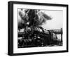 Railroad Steam Engine Billowing Smoke-Dorien Leigh-Framed Photographic Print