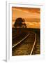 Railroad Sunset II-Vincent James-Framed Photographic Print