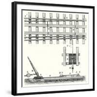 Railroad Switches-null-Framed Giclee Print