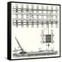 Railroad Switches-null-Framed Stretched Canvas