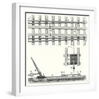 Railroad Switches-null-Framed Giclee Print