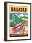 Railroad: The Magazine of Adventurous Railroading, 1954-null-Framed Art Print