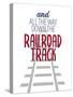 Railroad Track 3-Kimberly Allen-Stretched Canvas