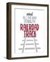 Railroad Track 3-Kimberly Allen-Framed Art Print