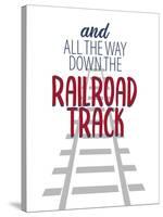 Railroad Track 3-Kimberly Allen-Stretched Canvas