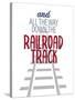 Railroad Track 3-Kimberly Allen-Stretched Canvas