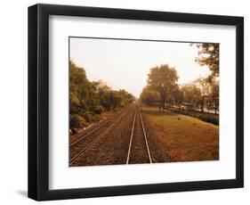Railroad Track, Bangkok, Thailand-null-Framed Photographic Print