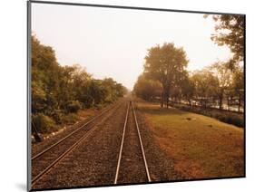 Railroad Track, Bangkok, Thailand-null-Mounted Photographic Print