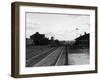 Railroad Tracks at Othello, WA, 1911-Asahel Curtis-Framed Giclee Print