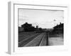 Railroad Tracks at Othello, WA, 1911-Asahel Curtis-Framed Giclee Print