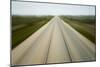 Railroad Tracks, Churchill, Manitoba, Canada-Paul Souders-Mounted Photographic Print