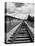 Railroad Tracks Stretching into the Distance-Philip Gendreau-Stretched Canvas