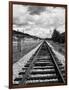 Railroad Tracks Stretching into the Distance-Philip Gendreau-Framed Photographic Print